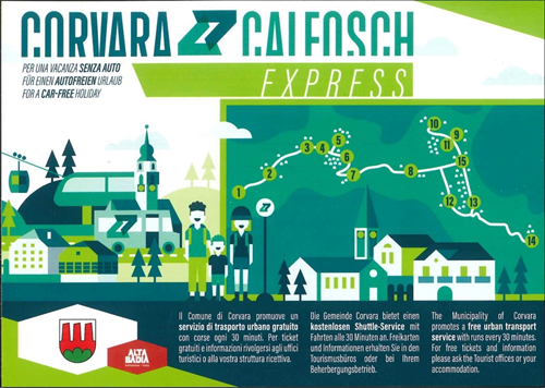 Corvara-Calfosch Express - Umschlag 2022
